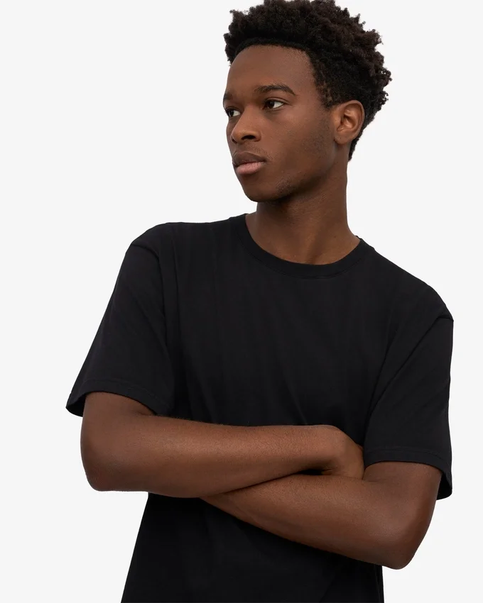 Classic Organic Tee - Negro intenso