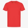 Classic Organic Tee - Rojo mandarina