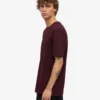 Classic Organic Tee - Rojo sangre de buey