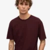 Classic Organic Tee - Rojo sangre de buey