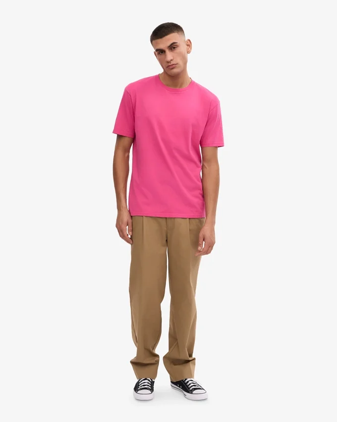 Classic Organic Tee - Rosa chicle