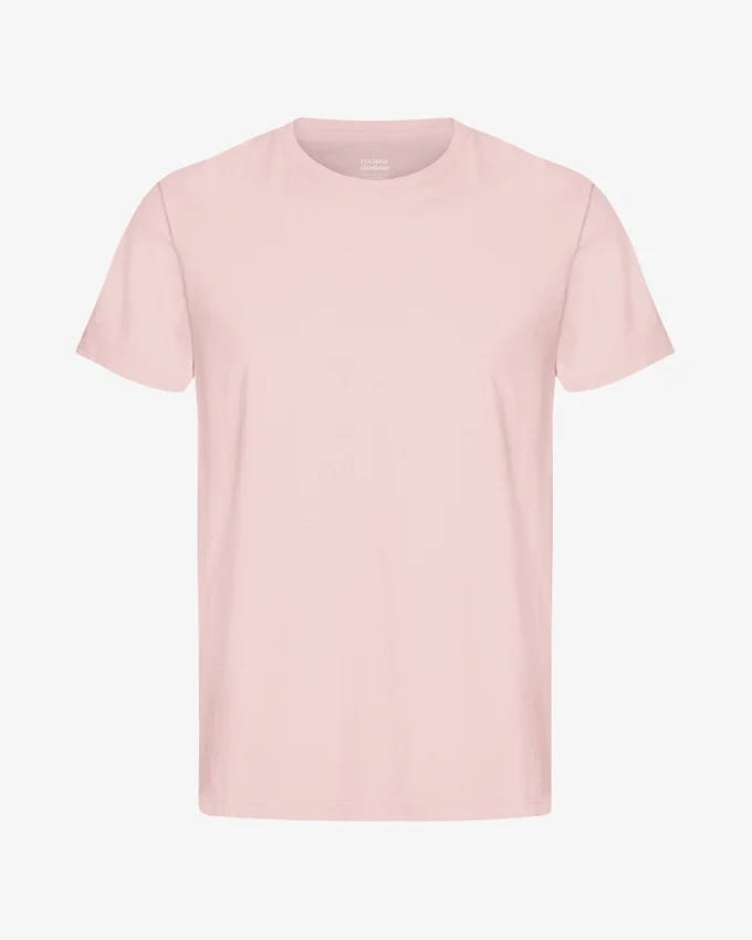 Classic Organic Tee - Rosa desvaído