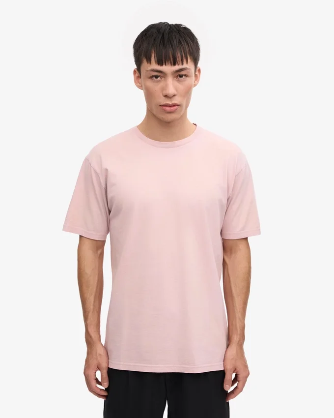 Classic Organic Tee - Rosa desvaído