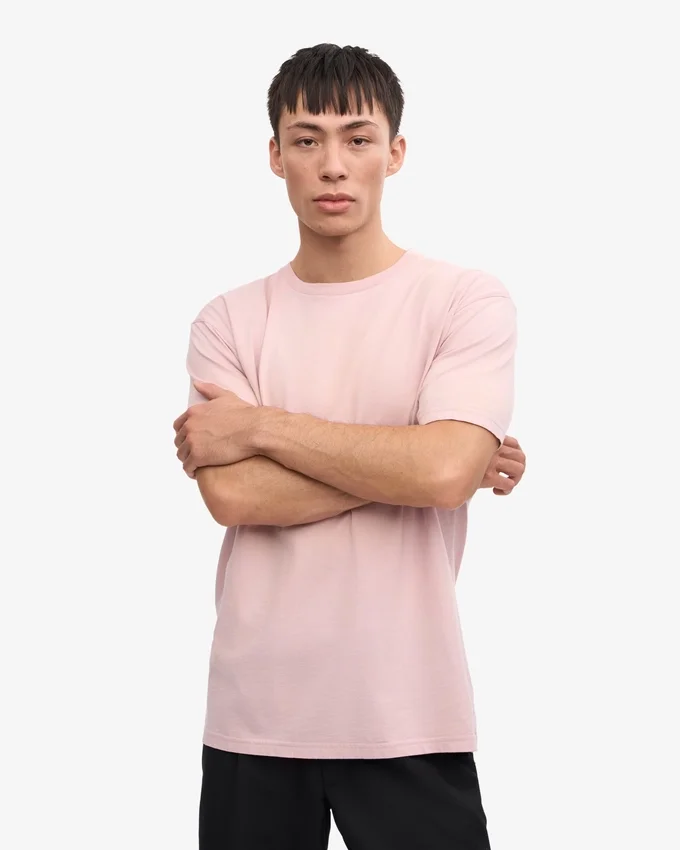 Classic Organic Tee - Rosa desvaído