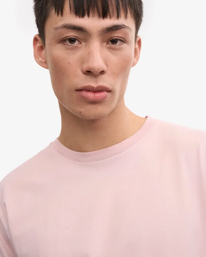 Classic Organic Tee - Rosa desvaído