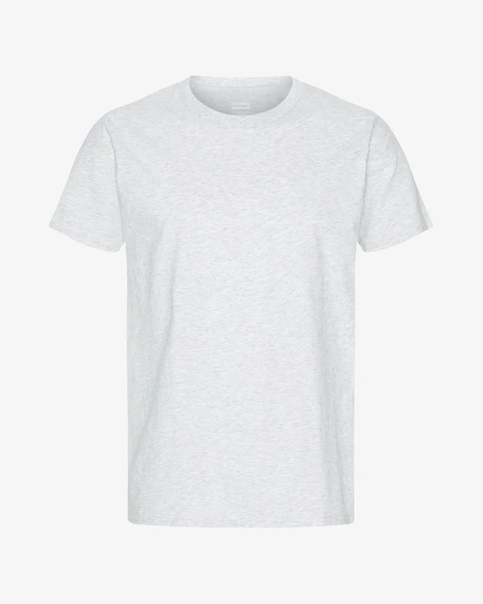 Classic Organic Tee - Snow Melange