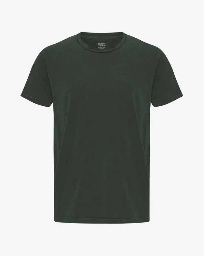 Classic Organic Tee - Verde bosque de medianoche