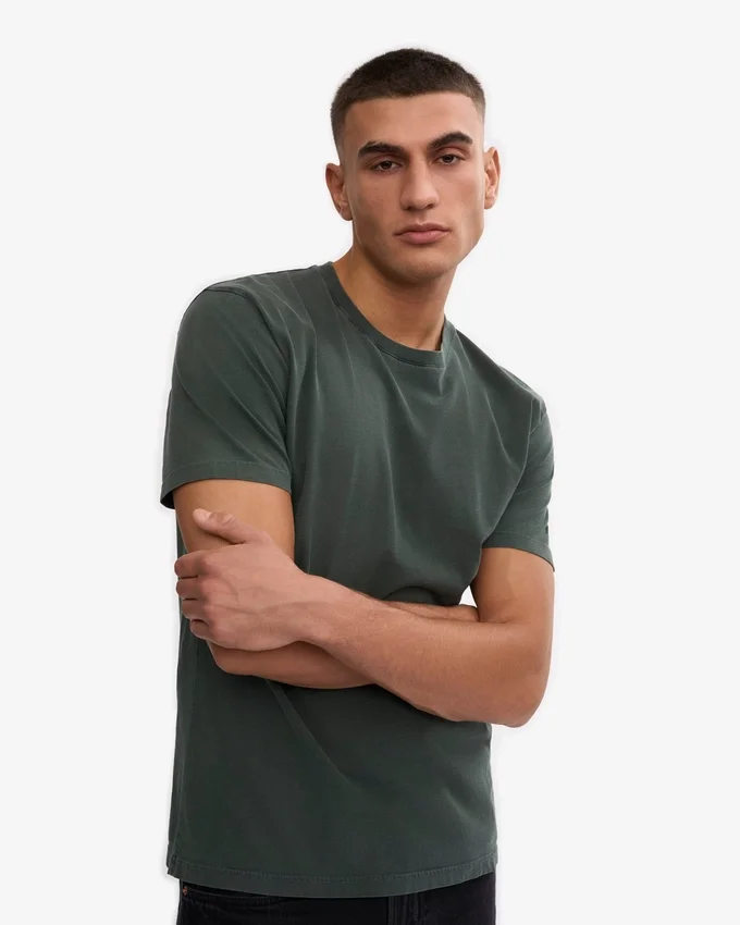 Classic Organic Tee - Verde bosque de medianoche