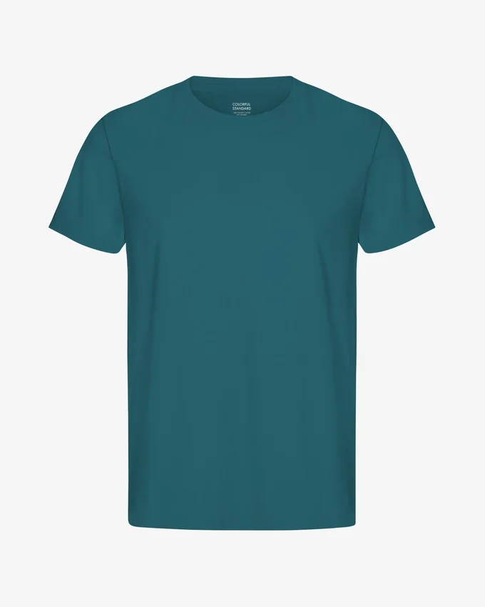 Classic Organic Tee - Verde océano