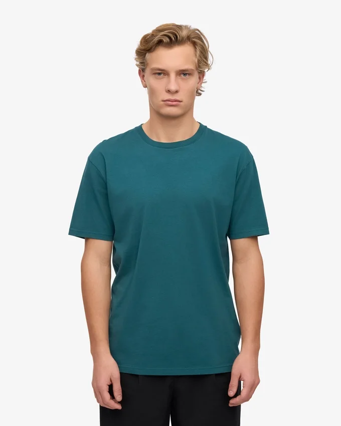 Classic Organic Tee - Verde océano