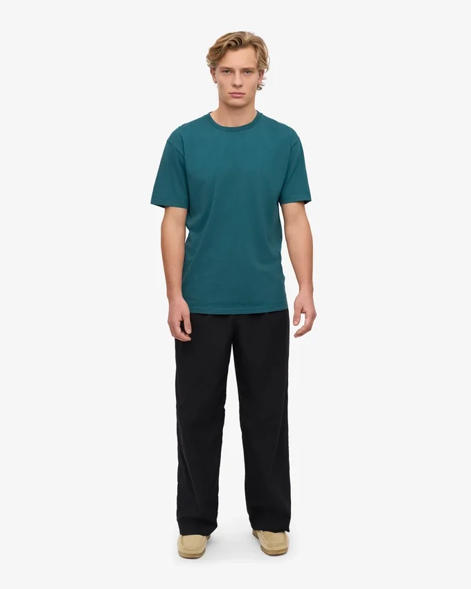Classic Organic Tee - Verde océano