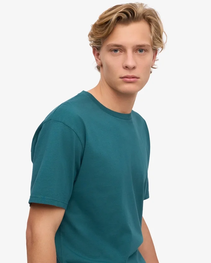 Classic Organic Tee - Verde océano