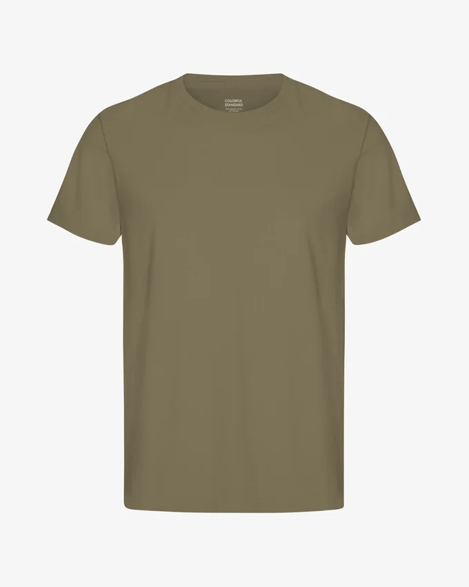 Classic Organic Tee - Verde oliva