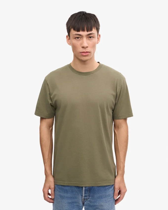 Classic Organic Tee - Verde oliva