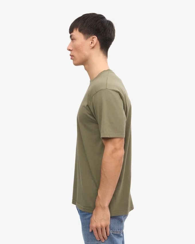Classic Organic Tee - Verde oliva