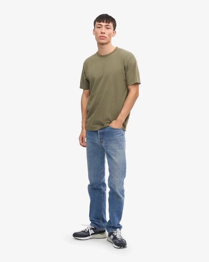 Classic Organic Tee - Verde oliva