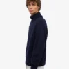 Cuello alto de lana merino - Azul marino