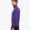 Cuello alto de lana merino - Ultravioleta