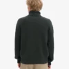 Cuello alto de lana merino - Verde cazador