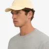 Gorra de algodón orgánico - Amarillo suave