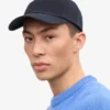 Gorra de algodón orgánico - Azul marino