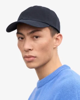 Gorra de algodón orgánico – Azul marino