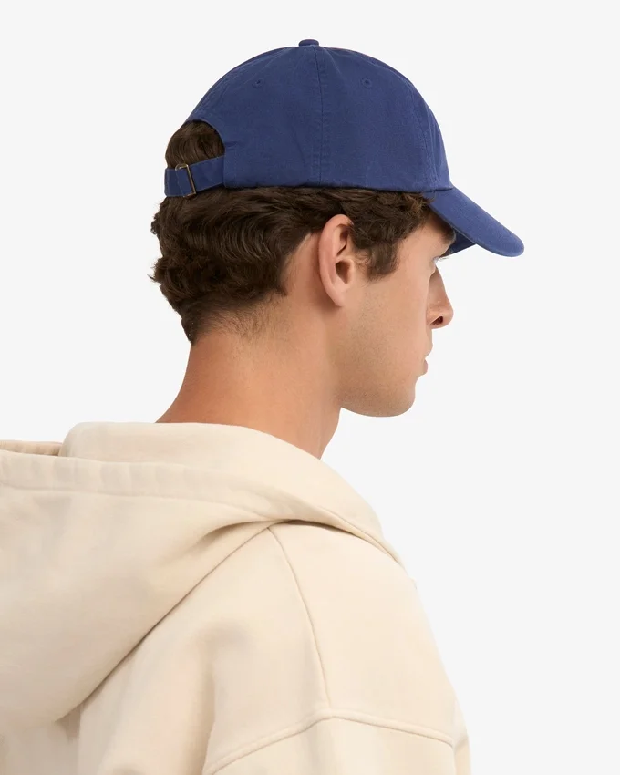 Gorra de algodón orgánico - Azul marino