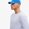 Gorra de algodón orgánico - Azul Pacífico