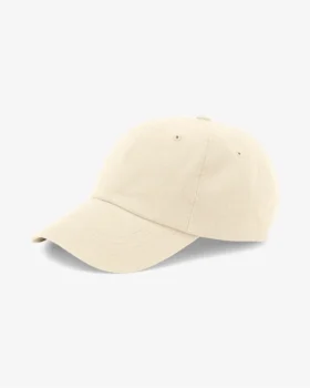 Gorra de algodón orgánico - Blanco marfil