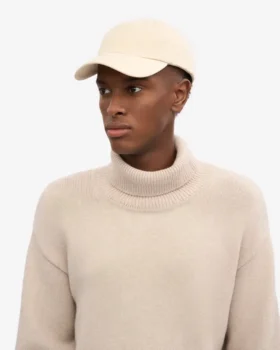 Gorra de algodón orgánico – Blanco marfil