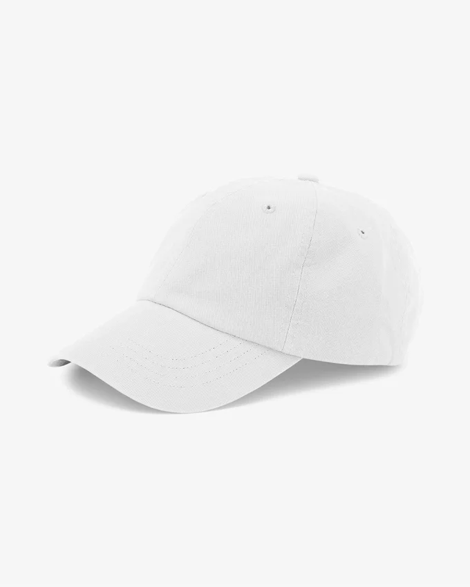 Gorra de algodón orgánico - Blanco óptico