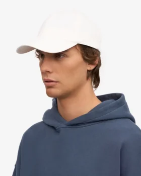 Gorra de algodón orgánico – Blanco óptico