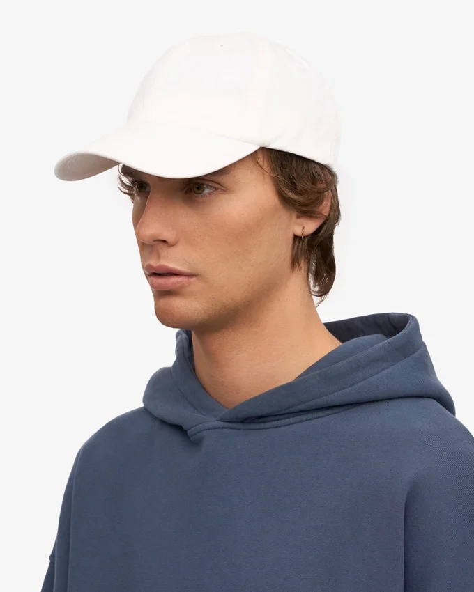 Gorra de algodón orgánico - Blanco óptico
