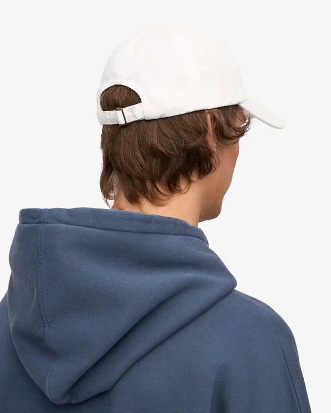 Gorra de algodón orgánico - Blanco óptico
