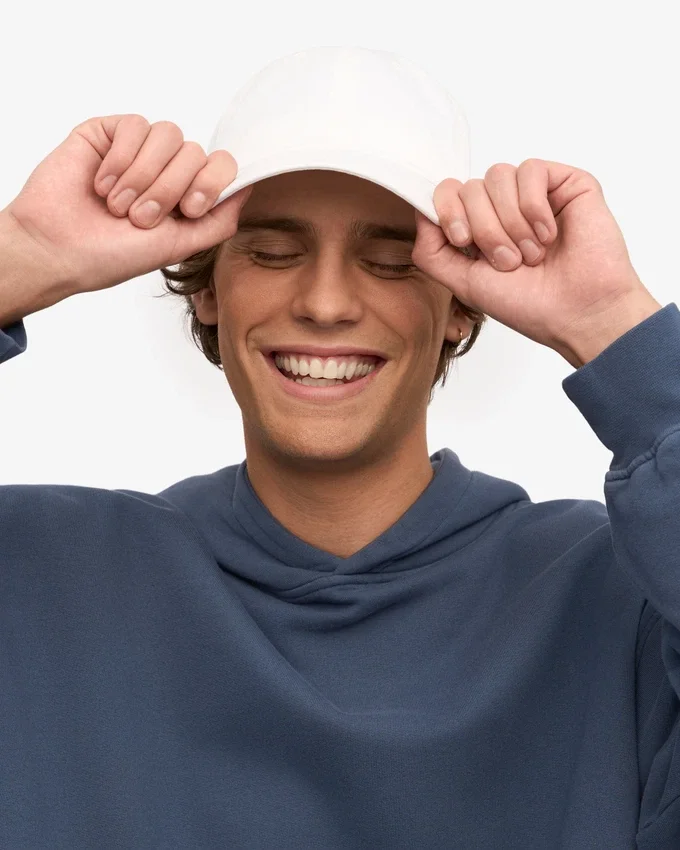 Gorra de algodón orgánico - Blanco óptico