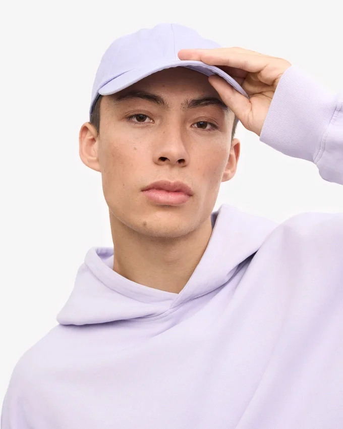 Gorra de algodón orgánico - Lavanda suave