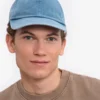Gorra de algodón orgánico - Índigo descolorido