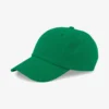 Gorra de algodón orgánico - Verde Kelly