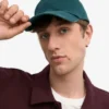 Gorra de algodón orgánico - Verde océano