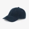 Gorra de pana orgánica - Azul marino