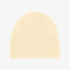Gorro de lana merino - Amarillo suave