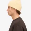 Gorro de lana merino - Amarillo suave
