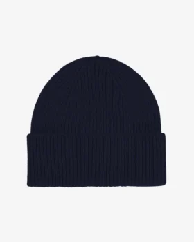 Gorro de lana merino - Azul marino