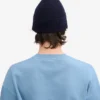 Gorro de lana merino - Azul marino