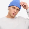 Gorro de lana merino - Azul Pacífico