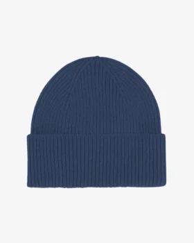 Gorro de lana merino - Azul petróleo