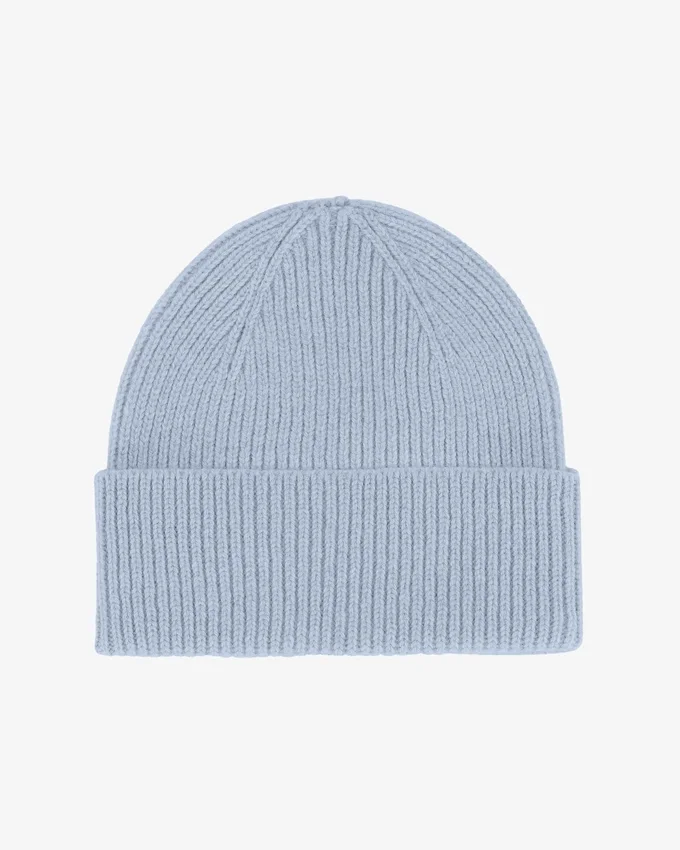 Gorro de lana merino - Azul polar