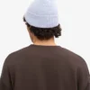 Gorro de lana merino - Azul polar