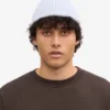 Gorro de lana merino - Azul polar