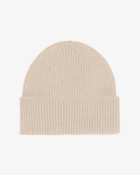 Gorro de lana merino - Blanco marfil
